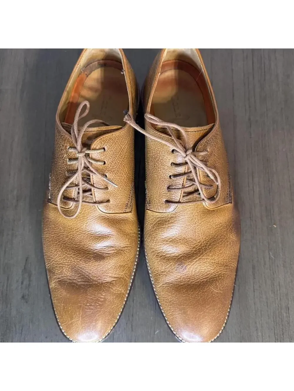 Cole Haan Brown Leather Oxford Dress Shoes – Men’s